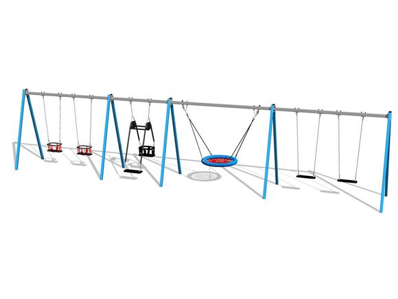 Kettenschaukel der Hexadgruppe RH6621KB - blau (f.h. 1,5 m)