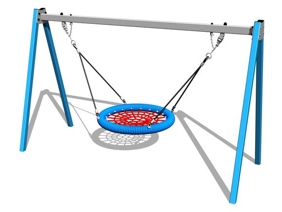 Kettenschaukeln Vogelnest RH6170KB - blau (f.h. 1 m)