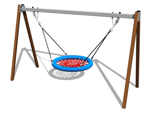 Kettenschaukeln Vogelnest RH6170KW- braun (f.h. 1 m)