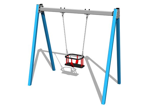 Kettenschaukel RH6112KB - blau (f.h. 1,0 m)