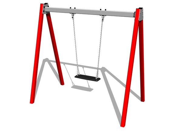 Kettenschaukel RH6111KR - rot (f.h. 1 m)