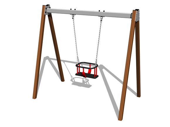 Kettenschaukel RH6112KW- braun (f.h. 1,0 m)