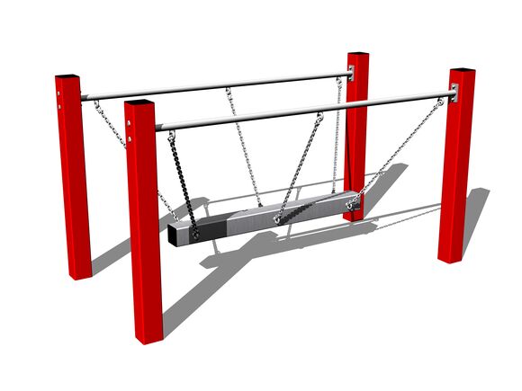 Ketten-Balanciersteg RL101KR - rot