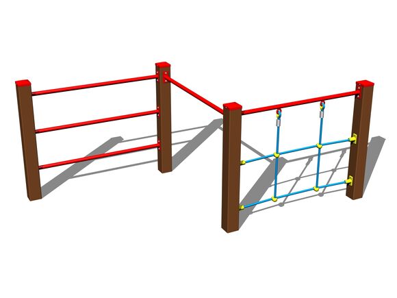 Klettergerüst SS8313KW - braun