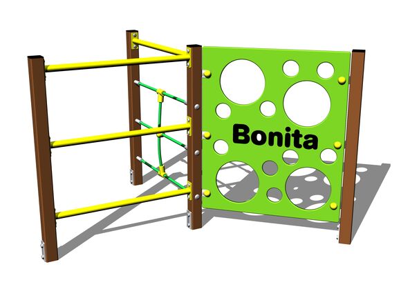 Klettergerüst SS314KW - braun