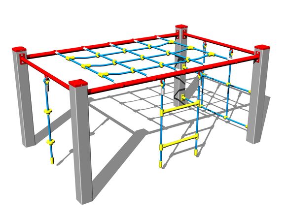 Klettergerüst SS8410KS - silber