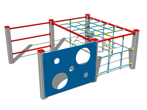 Klettergerüst SS8606KS - silber