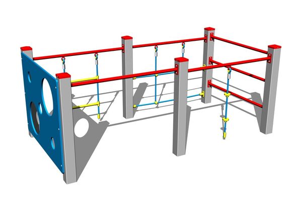 Klettergerüst SS8609KS - silber