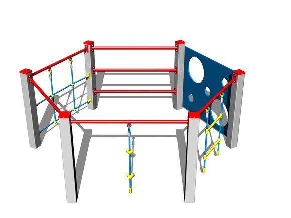 Klettergerüst SS8610KS - ezüst