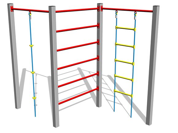 Klettergerüst SS8303KS - silber