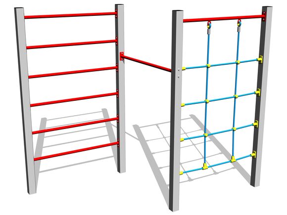 Klettergerüst SS8304KS - silber