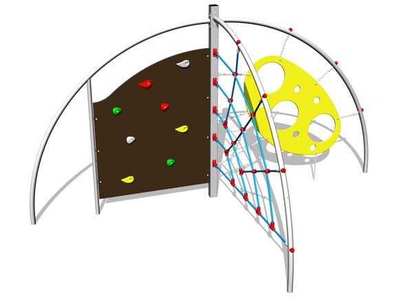 Klettergerüst SS8309KS - silber