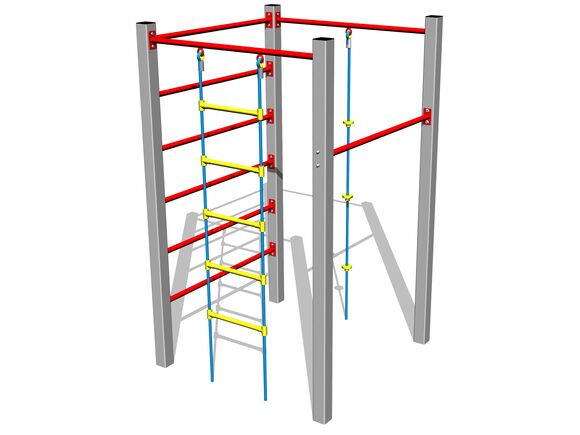 Klettergerüst SS8406KS - silber