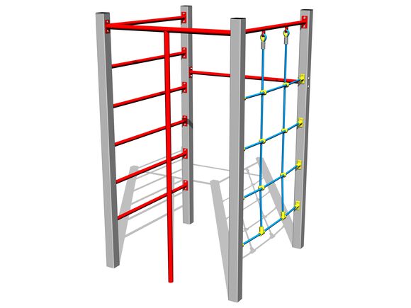 Klettergerüst SS8408KS - silber