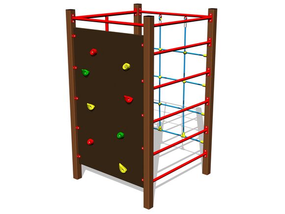 Klettergerüst SS8409KW - braun