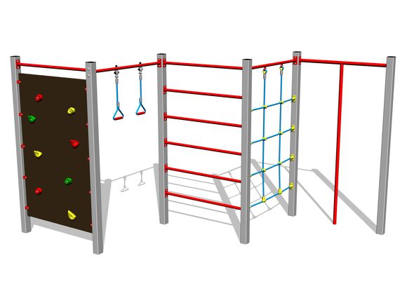 Klettergerüst SS8501KS - silber