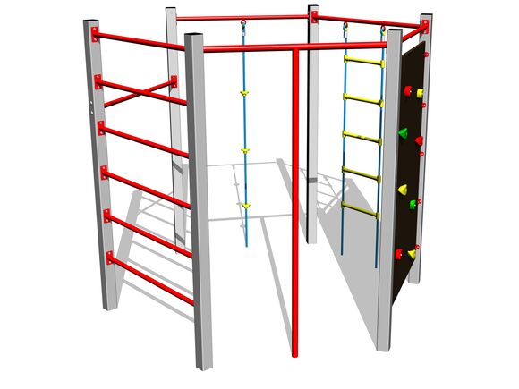 Klettergerüst SS8602KS - silber