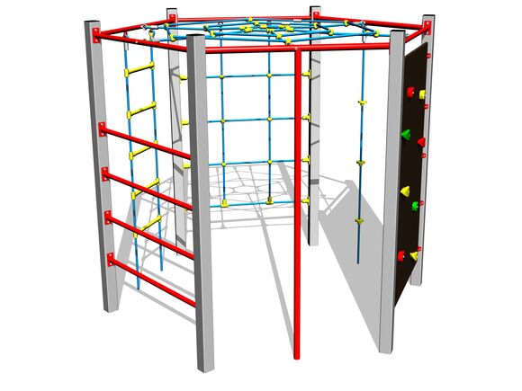 Klettergerüst SS8604KS - ezüst
