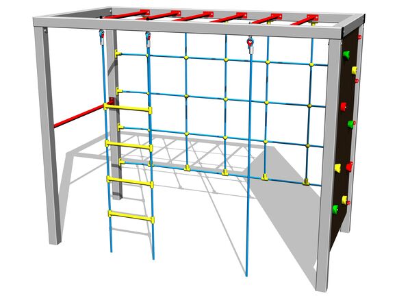 Klettergerüst SS8608KS - silber