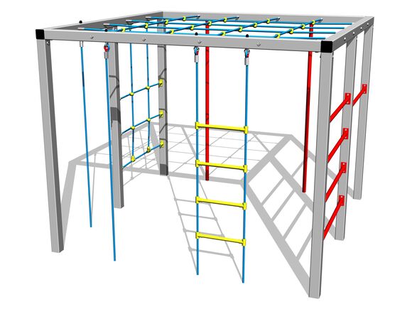 Klettergerüst SS8901KS - silber