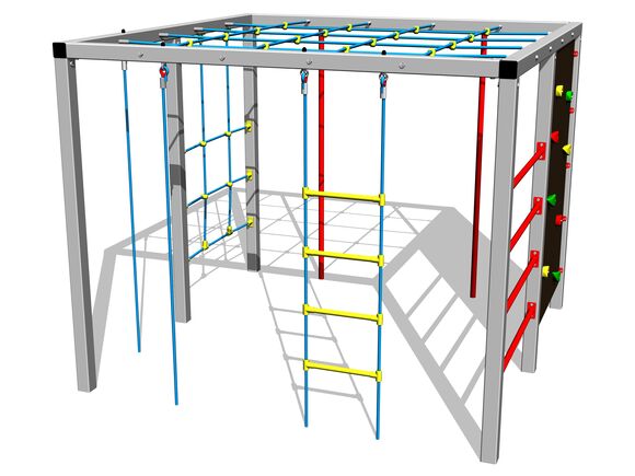 Klettergerüst SS8902KS - silber