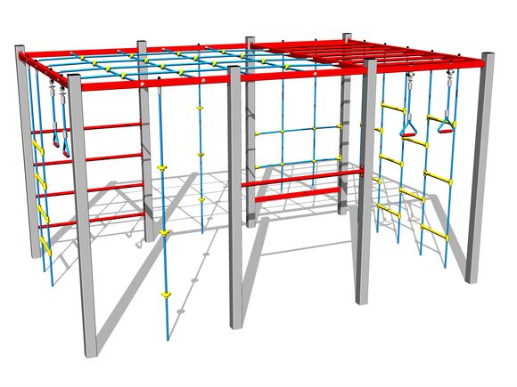 Klettergerüst - silber