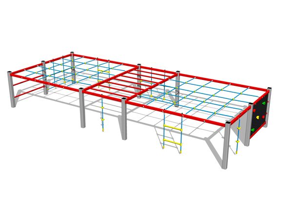 Klettergerüst - silber