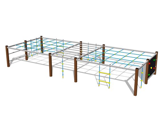 Klettergerüst - braun