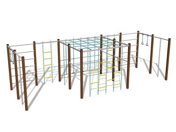 Klettergerüst - braun
