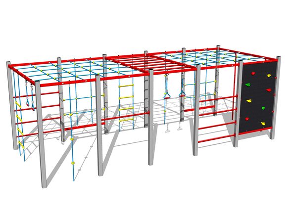 Klettergerüst - silber