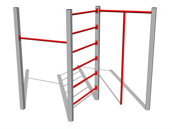 Klettergerüst - silber