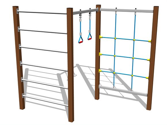 Klettergerüst - braun