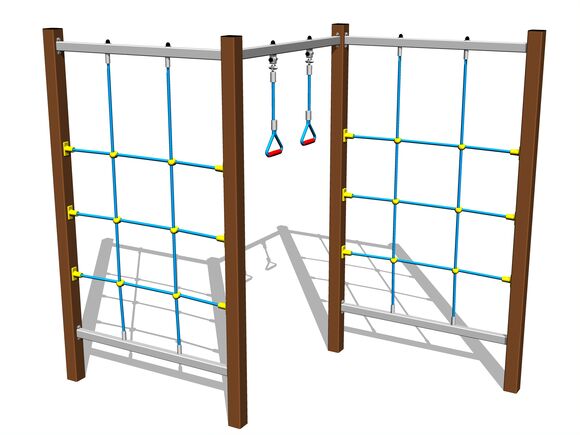 Klettergerüst - braun