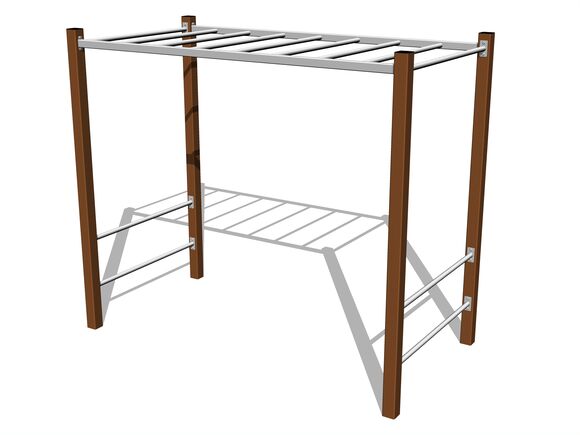 Klettergerüst - braun