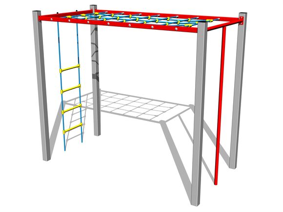 Klettergerüst - silber