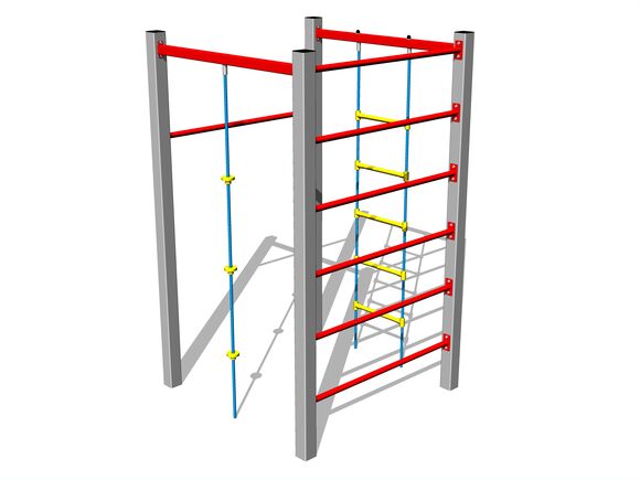 Klettergerüst - silber