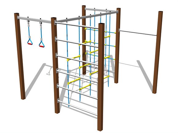 Klettergerüst - braun