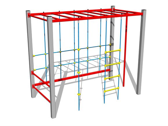 Klettergerüst - silber