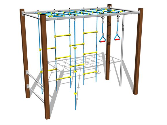 Klettergerüst - braun