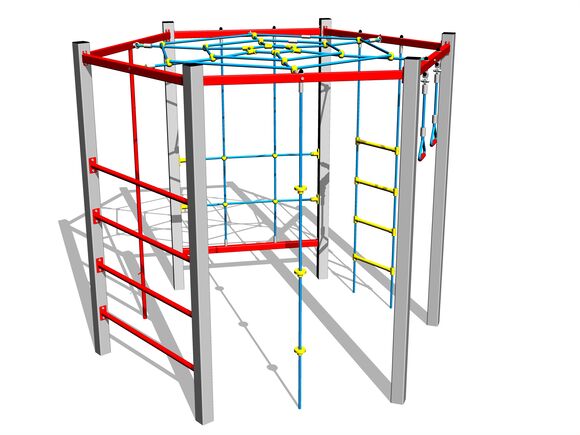 Klettergerüst - silber