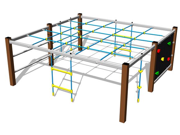 Klettergerüst - braun