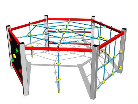 Klettergerüst - silber