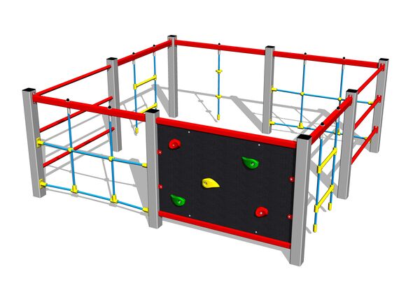 Klettergerüst - silber