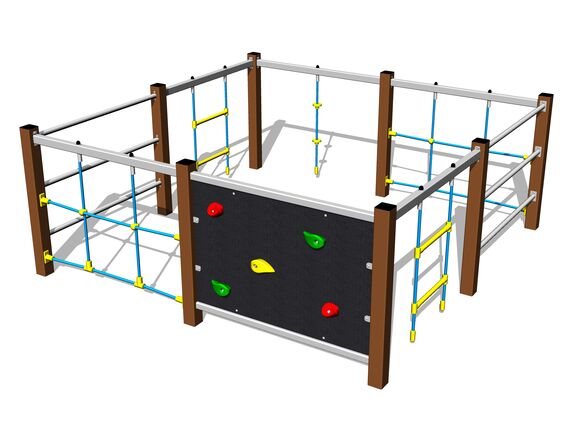 Klettergerüst - braun