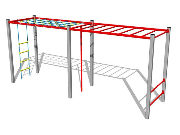 Klettergerüst - silber