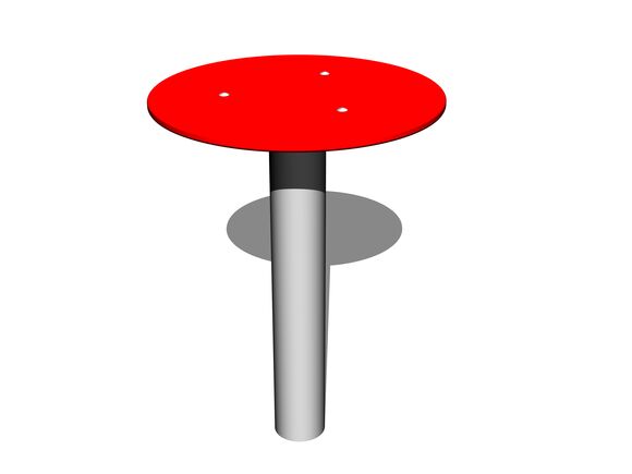 Sandkastentisch ST001KR - rot