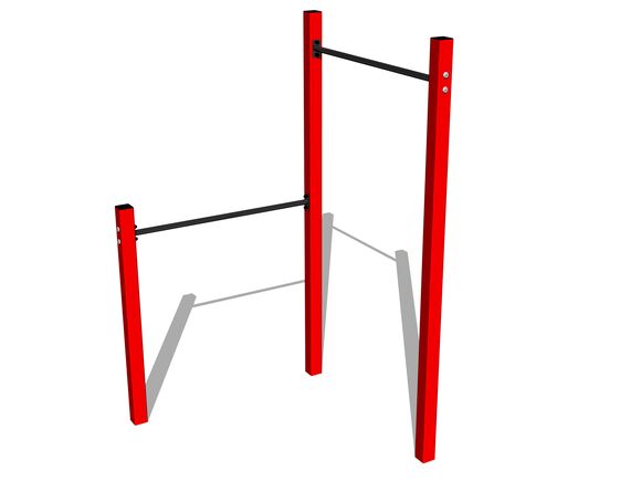 Street-Workout-Kombination WS8001RD - rot