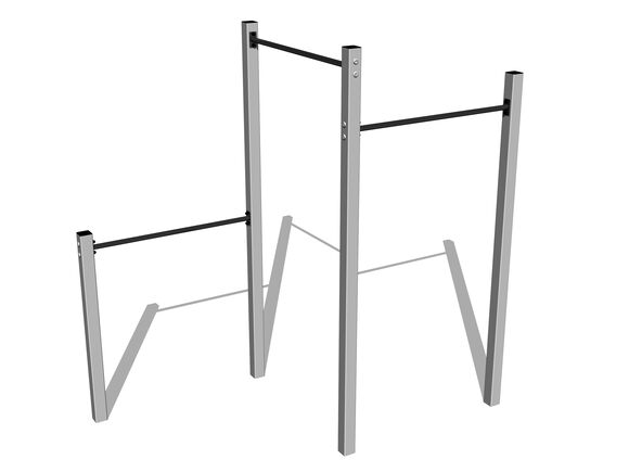 Street-Workout-Kombination WS8003SD - silber