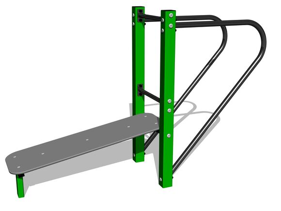 Street-Workout-Kombination WS8004GD - grün