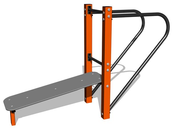 Street-Workout-Kombination WS8004OD - orange